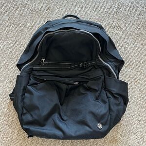 lululemon athletica Black Backpack